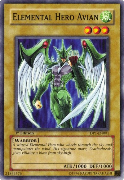 Elemental Hero Avian [DP1-EN001] Common | Card Merchant Takapuna