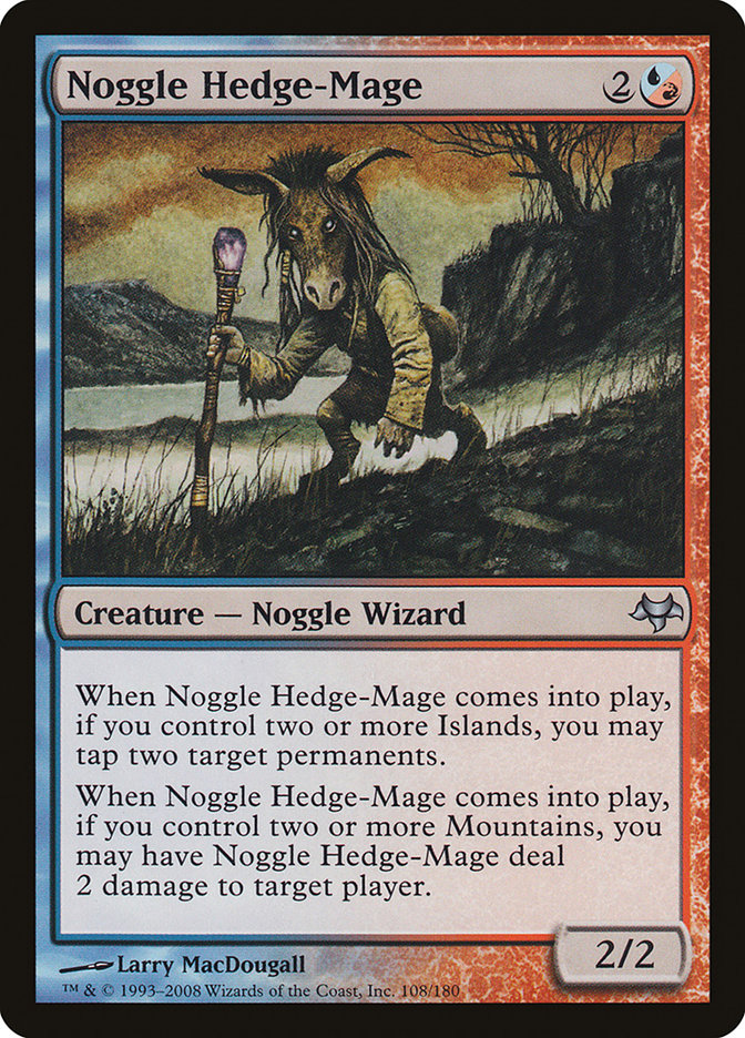 Noggle Hedge-Mage [Eventide] | Card Merchant Takapuna