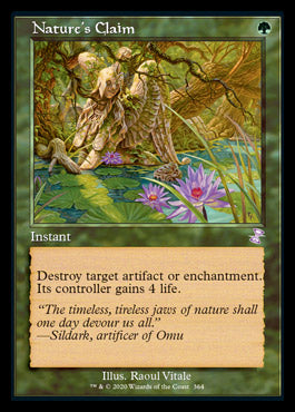 Nature's Claim (Timeshifted) [Time Spiral Remastered] | Card Merchant Takapuna