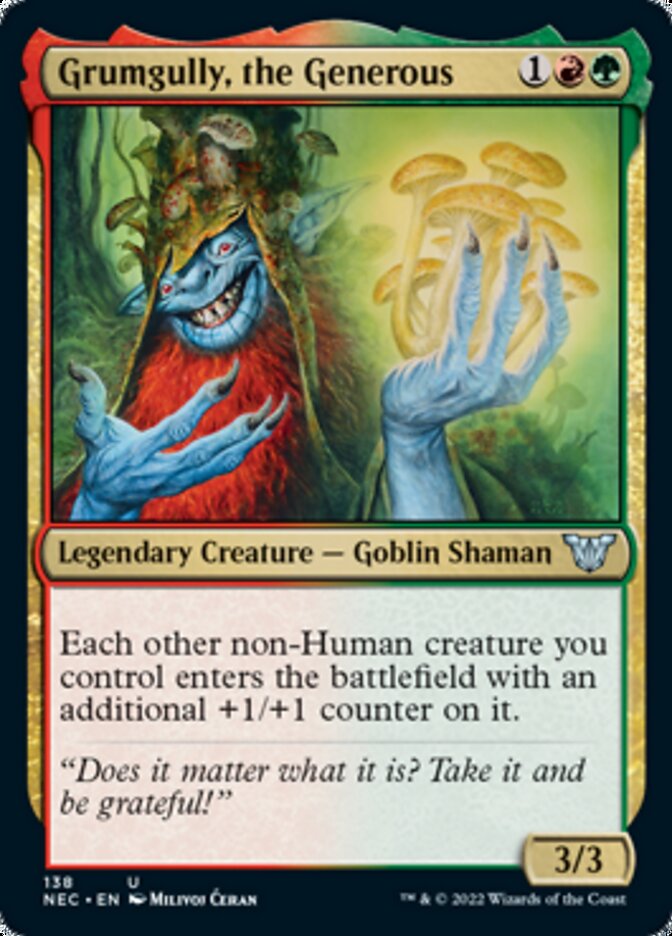 Grumgully, the Generous [Kamigawa: Neon Dynasty Commander] | Card Merchant Takapuna