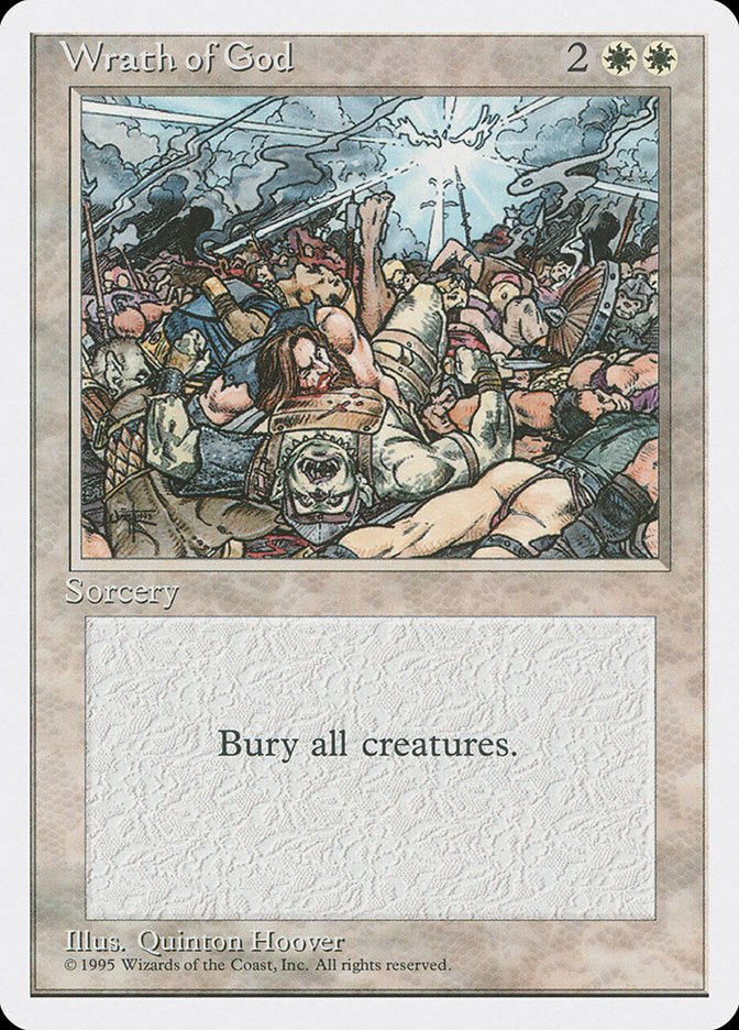 Wrath of God [Fourth Edition] | Card Merchant Takapuna