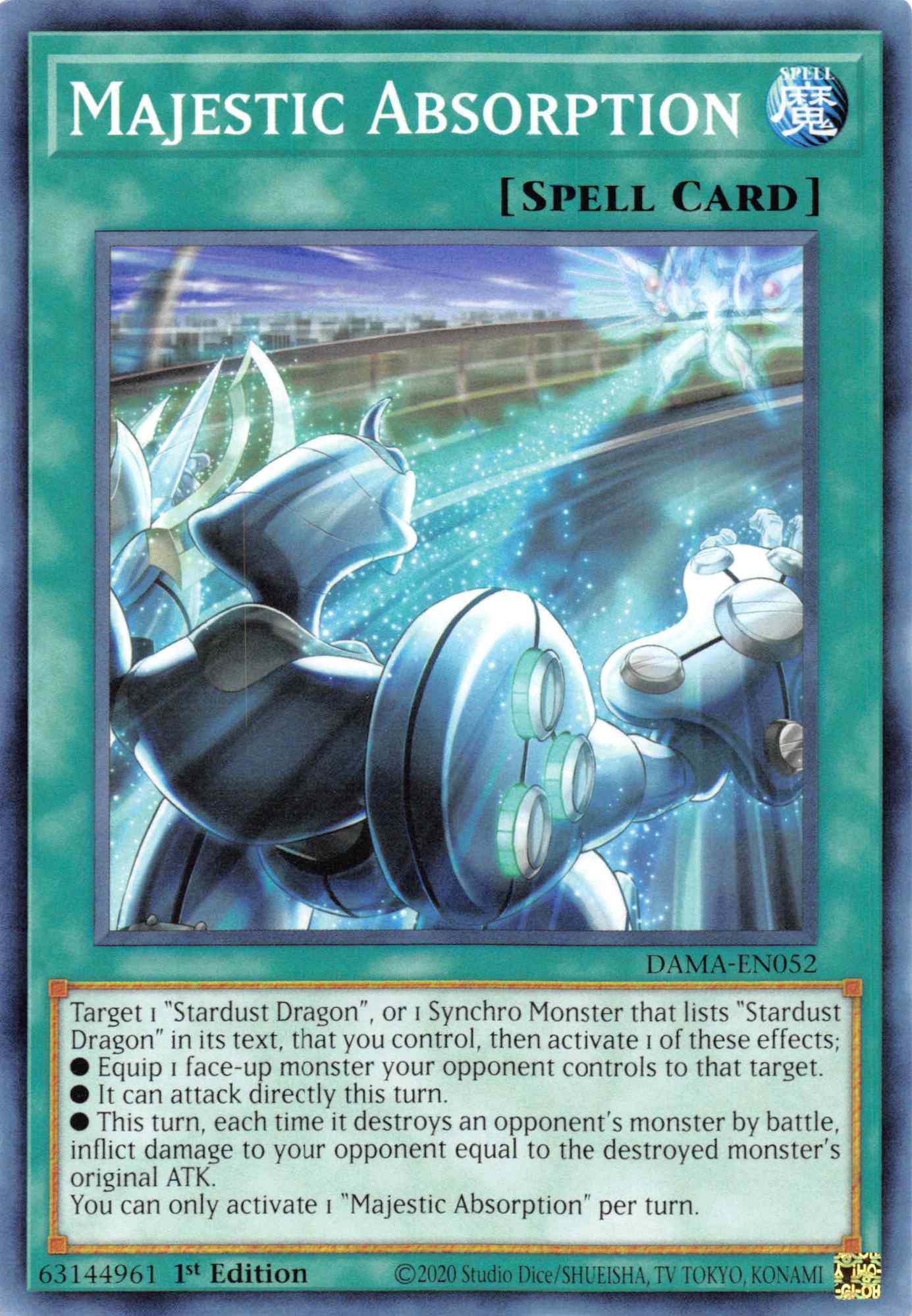 Majestic Absorption [DAMA-EN052] Common | Card Merchant Takapuna