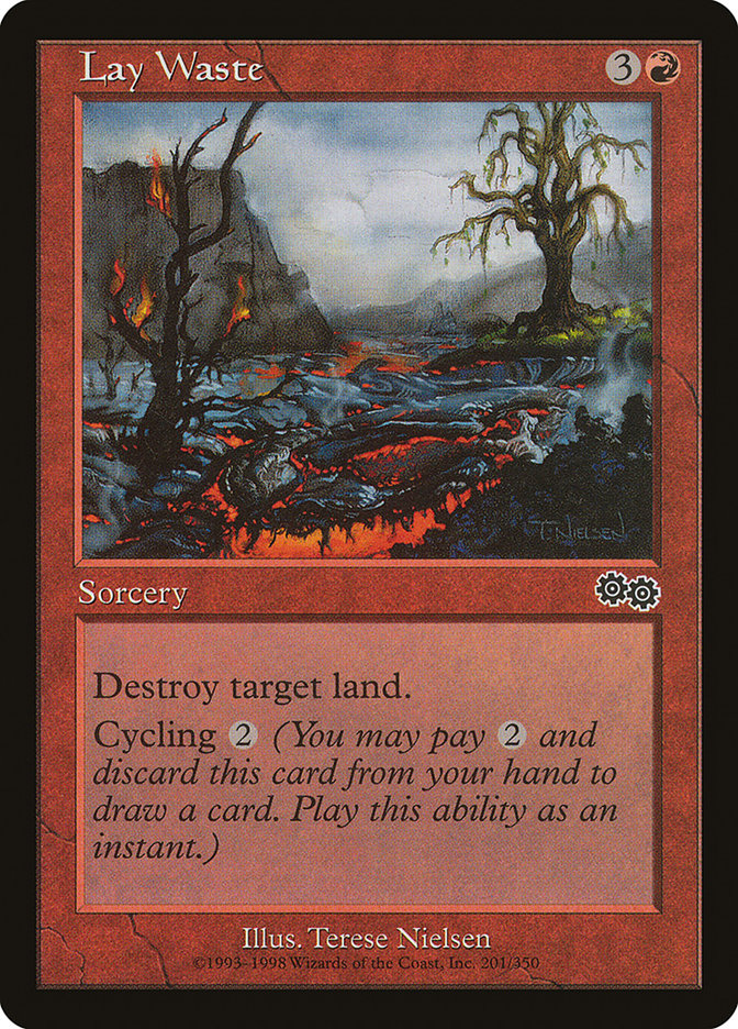 Lay Waste [Urza's Saga] | Card Merchant Takapuna