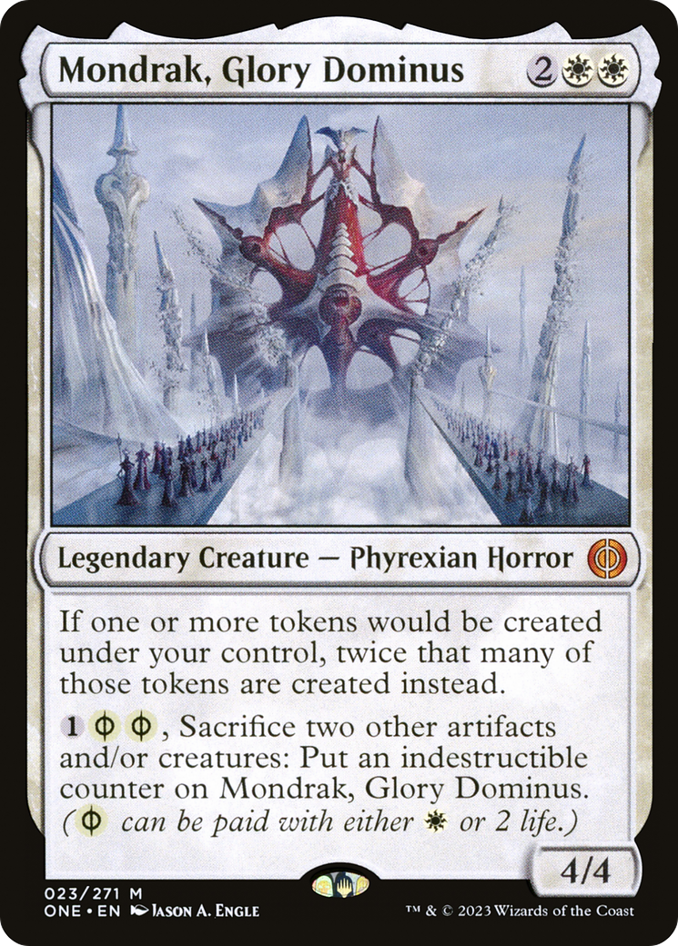 Mondrak, Glory Dominus [Phyrexia: All Will Be One] | Card Merchant Takapuna