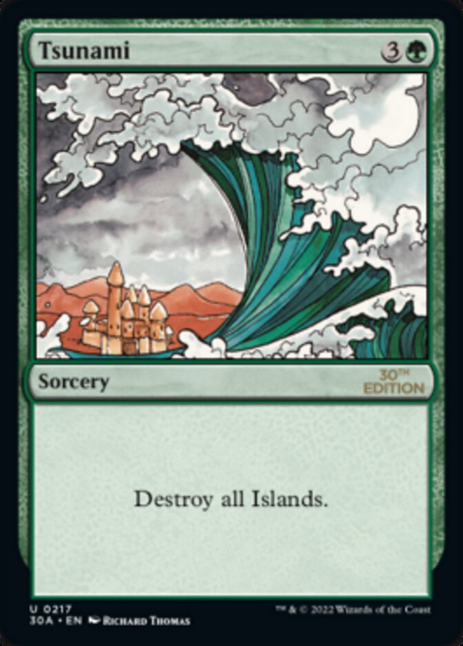Tsunami [30th Anniversary Edition] | Card Merchant Takapuna
