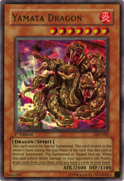 Yamata Dragon [LOD-067] Ultra Rare | Card Merchant Takapuna