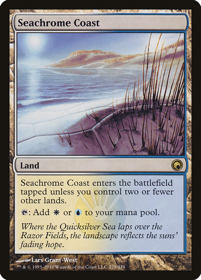 Seachrome Coast [Scars of Mirrodin] | Card Merchant Takapuna