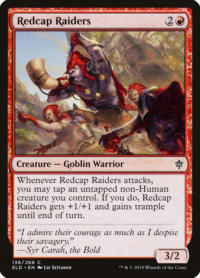 Redcap Raiders [Throne of Eldraine] | Card Merchant Takapuna