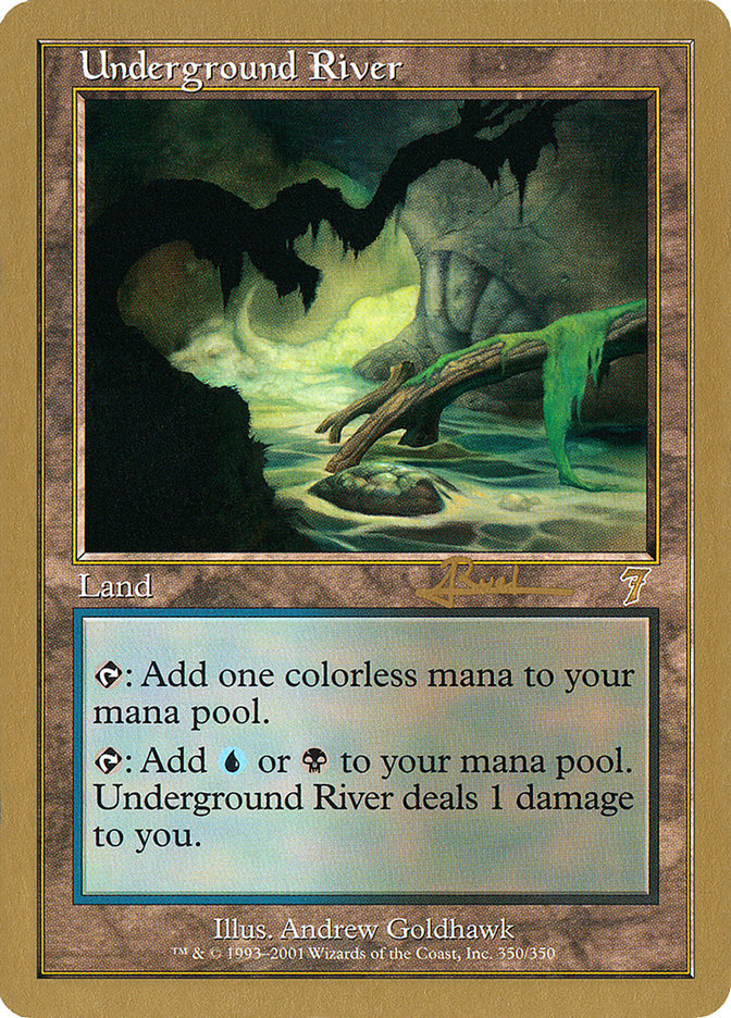 Underground River (Antoine Ruel) [World Championship Decks 2001] | Card Merchant Takapuna