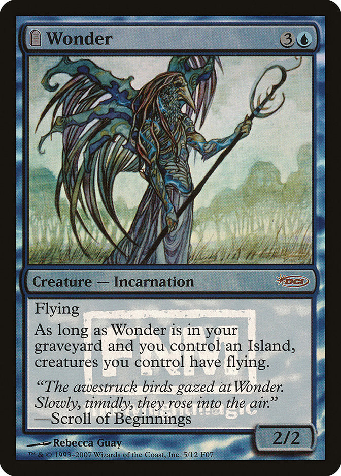 Wonder [Friday Night Magic 2007] | Card Merchant Takapuna