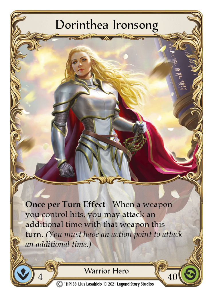 Dorinthea Ironsong [1HP138] (History Pack 1) | Card Merchant Takapuna