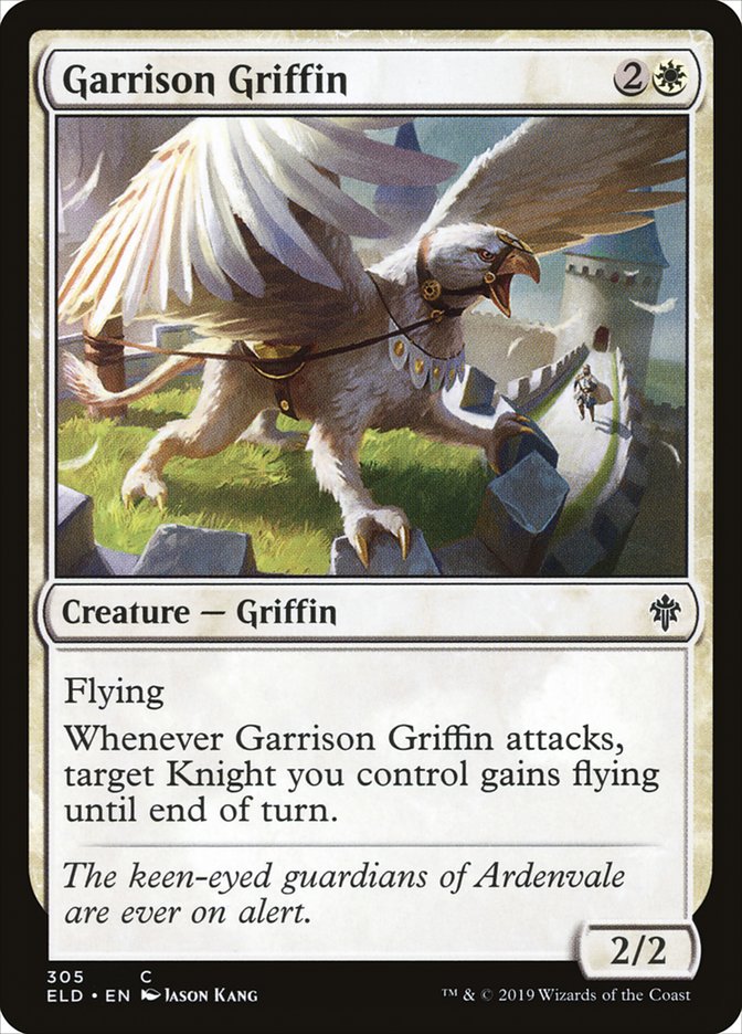Garrison Griffin [Throne of Eldraine] | Card Merchant Takapuna