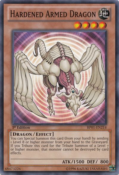 Hardened Armed Dragon [BP01-EN214] Common | Card Merchant Takapuna