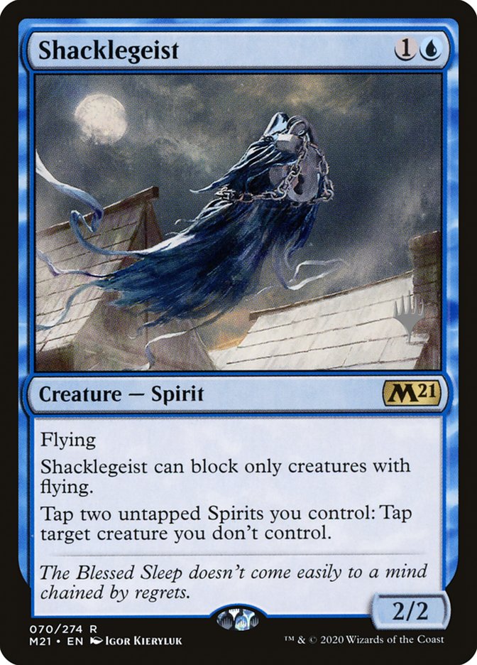 Shacklegeist (Promo Pack) [Core Set 2021 Promos] | Card Merchant Takapuna