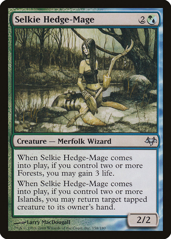 Selkie Hedge-Mage [Eventide] | Card Merchant Takapuna