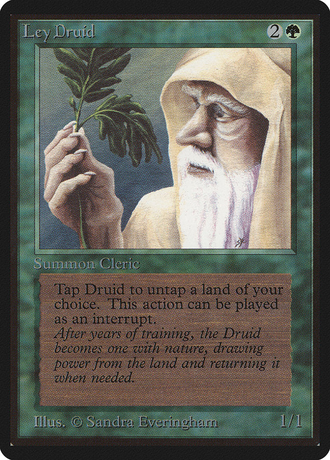 Ley Druid [Beta Edition] | Card Merchant Takapuna