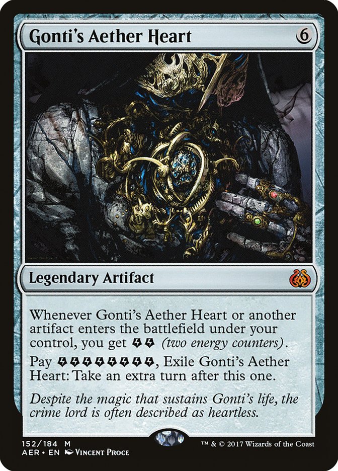 Gonti's Aether Heart [Aether Revolt] | Card Merchant Takapuna