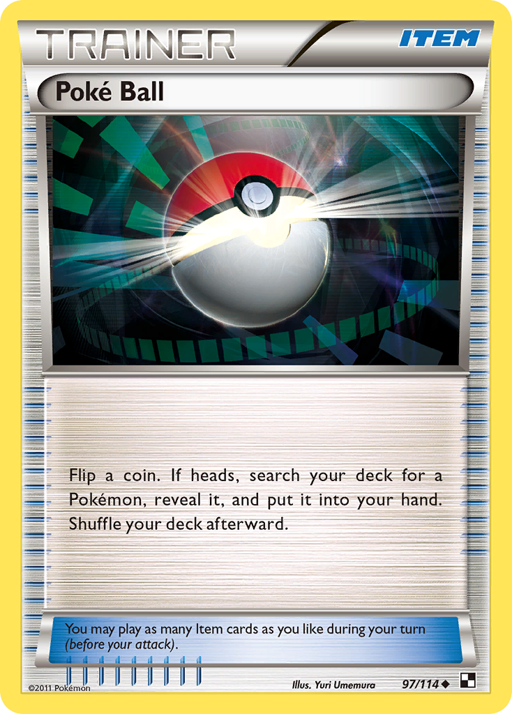Poke Ball (97/114) [Black & White: Base Set] | Card Merchant Takapuna