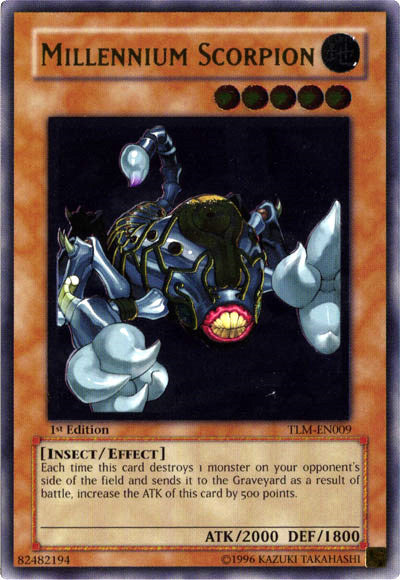Millennium Scorpion [TLM-EN009] Ultimate Rare | Card Merchant Takapuna