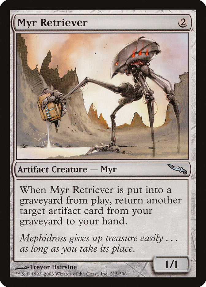 Myr Retriever [Mirrodin] | Card Merchant Takapuna