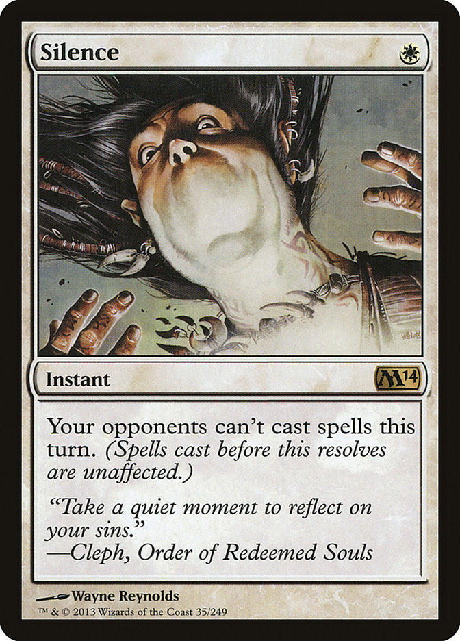 Silence [Magic 2014] | Card Merchant Takapuna