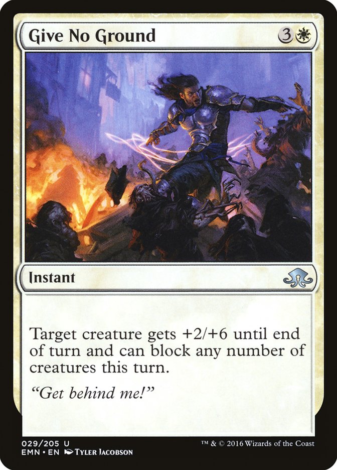 Give No Ground [Eldritch Moon] | Card Merchant Takapuna