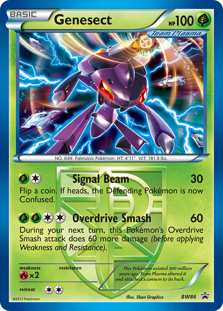 Genesect (BW86) (Team Plasma) [Black & White: Black Star Promos] | Card Merchant Takapuna