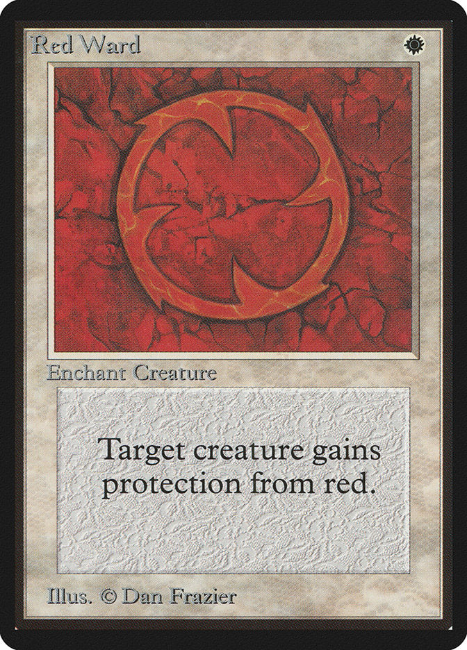 Red Ward [Beta Edition] | Card Merchant Takapuna