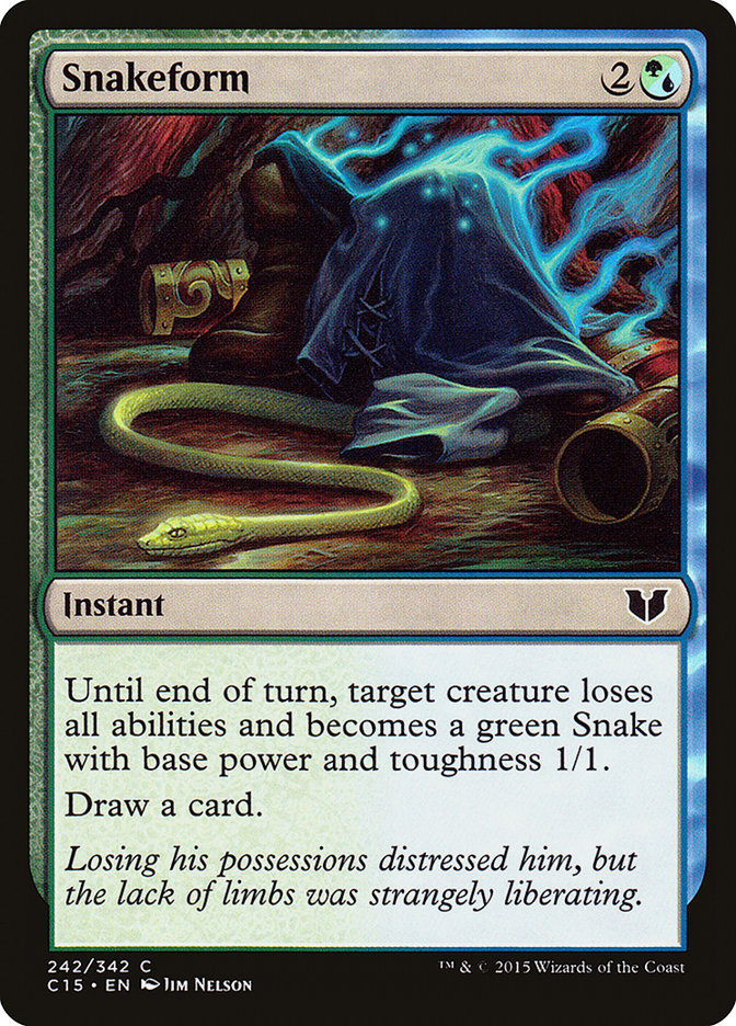 Snakeform [Commander 2015] | Card Merchant Takapuna