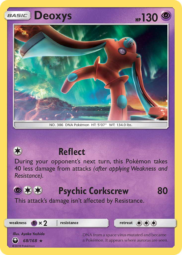 Deoxys (68/168) [Sun & Moon: Celestial Storm] | Card Merchant Takapuna