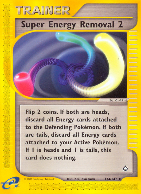 Super Energy Removal 2 (134/147) [Aquapolis] | Card Merchant Takapuna