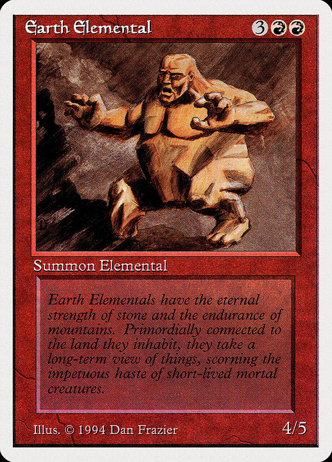 Earth Elemental [Summer Magic / Edgar] | Card Merchant Takapuna