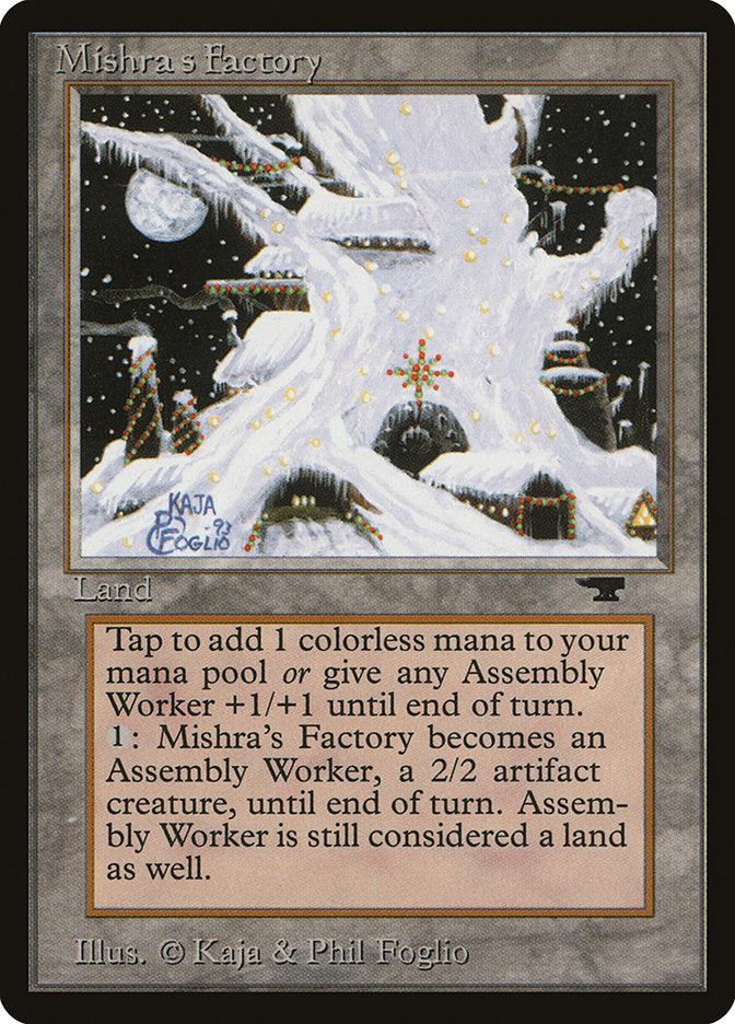 Mishra's Factory (Winter) [Antiquities] | Card Merchant Takapuna