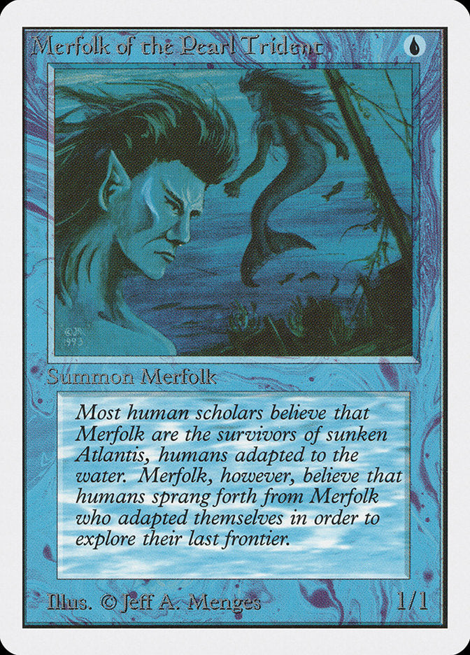 Merfolk of the Pearl Trident [Unlimited Edition] | Card Merchant Takapuna