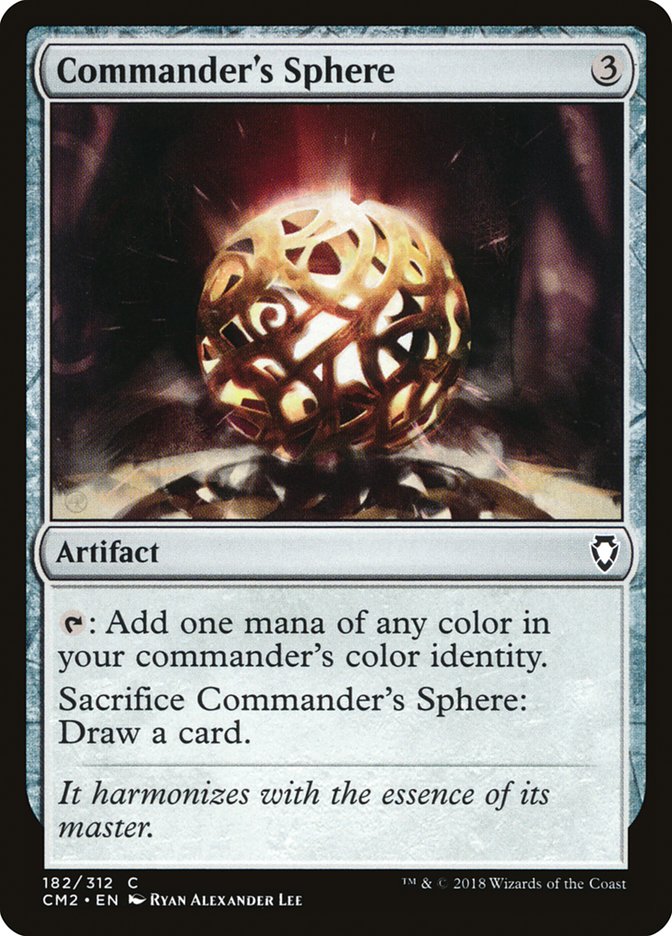 Commander's Sphere [Commander Anthology Volume II] | Card Merchant Takapuna