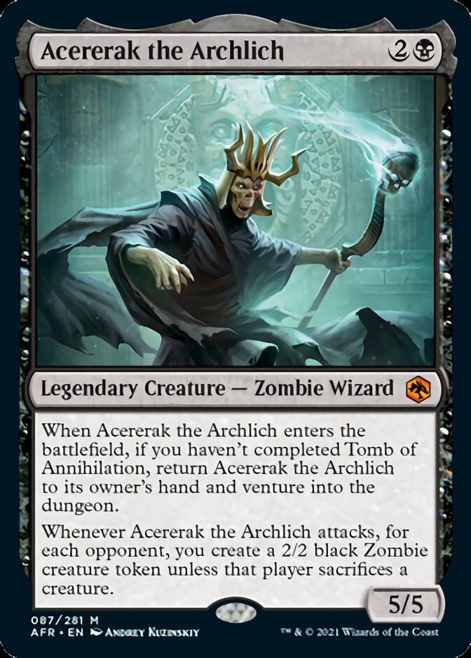 Acererak the Archlich [Dungeons & Dragons: Adventures in the Forgotten Realms] | Card Merchant Takapuna
