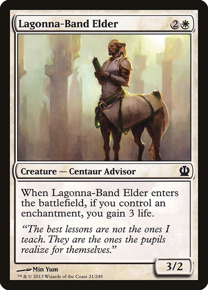Lagonna-Band Elder [Theros] | Card Merchant Takapuna