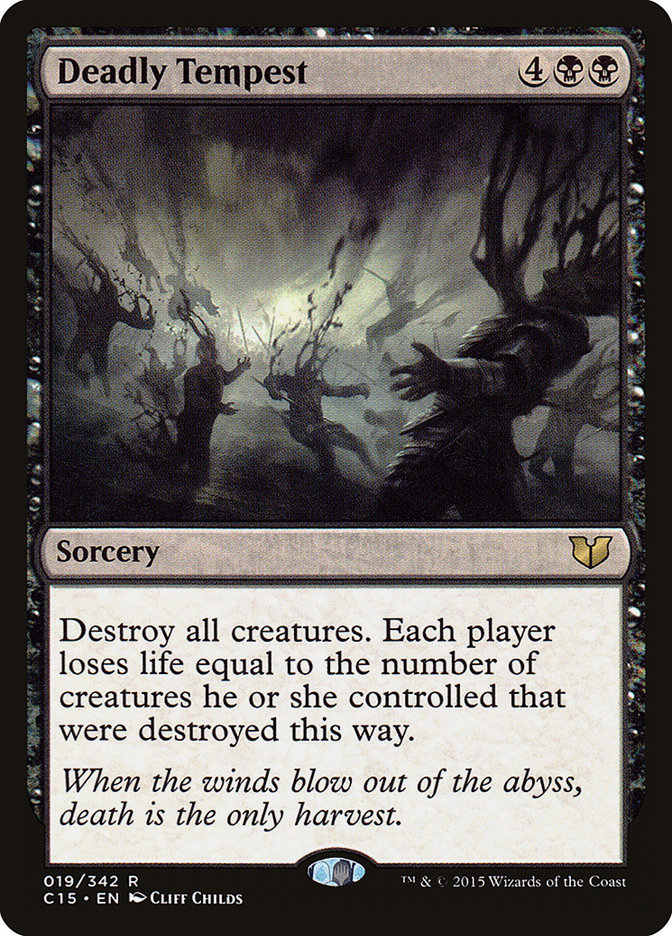 Deadly Tempest [Commander 2015] | Card Merchant Takapuna