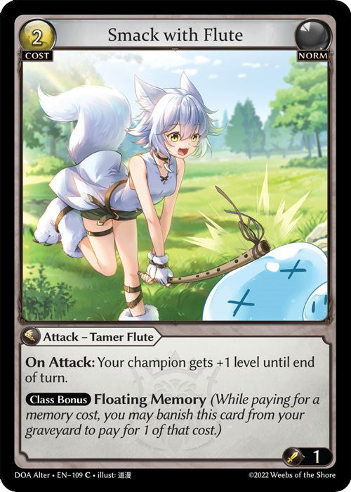 Smack with Flute (109) [Dawn of Ashes: Alter Edition] | Card Merchant Takapuna