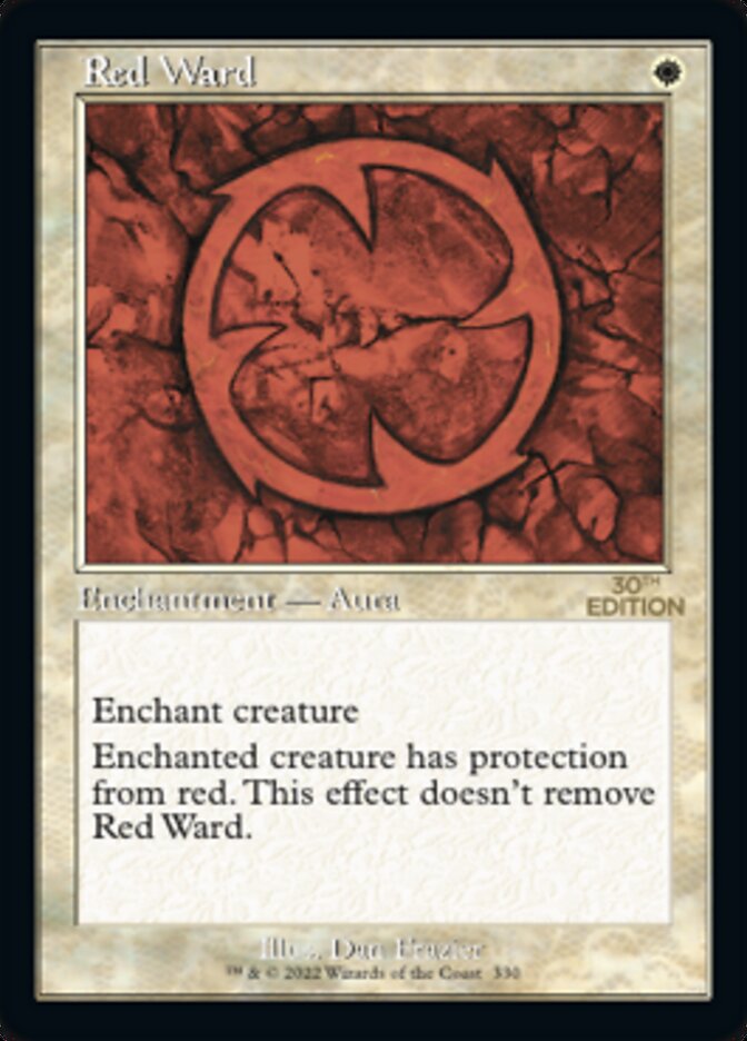 Red Ward (Retro) [30th Anniversary Edition] | Card Merchant Takapuna