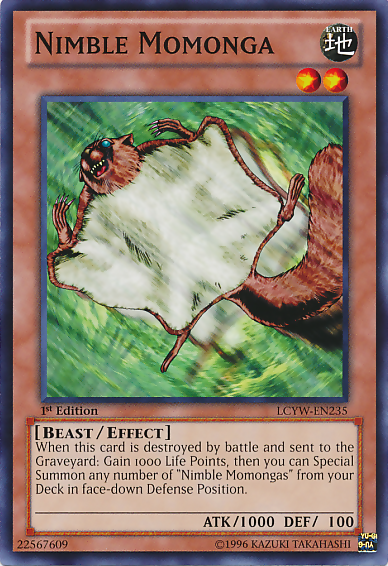 Nimble Momonga [LCYW-EN235] Common | Card Merchant Takapuna