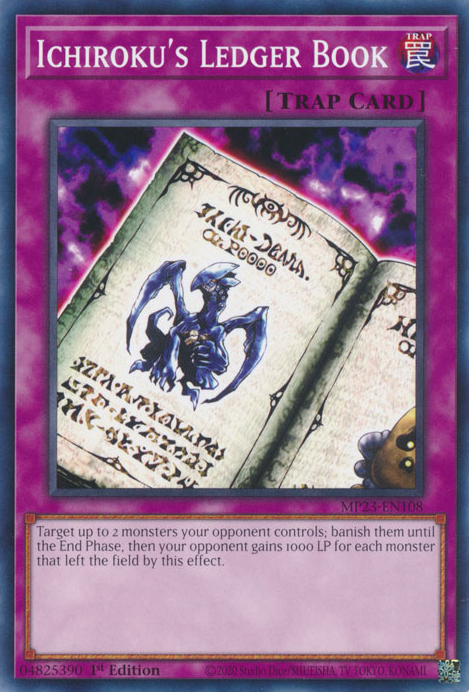 Ichiroku's Ledger Book [MP23-EN108] Common | Card Merchant Takapuna