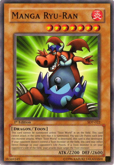 Manga Ryu-Ran [SDP-022] Common | Card Merchant Takapuna