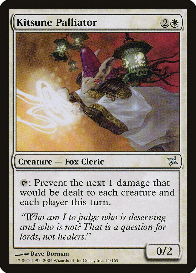 Kitsune Palliator [Betrayers of Kamigawa] | Card Merchant Takapuna