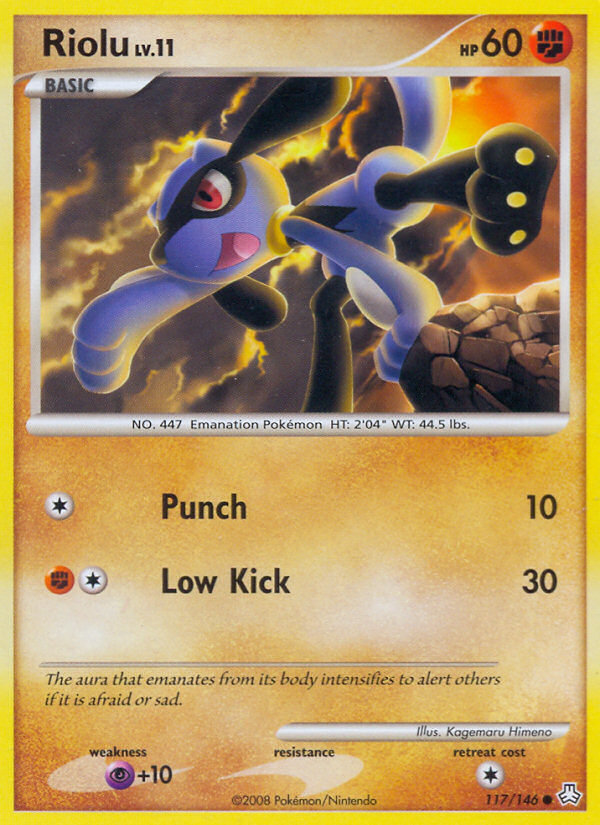 Riolu (117/146) [Diamond & Pearl: Legends Awakened] | Card Merchant Takapuna