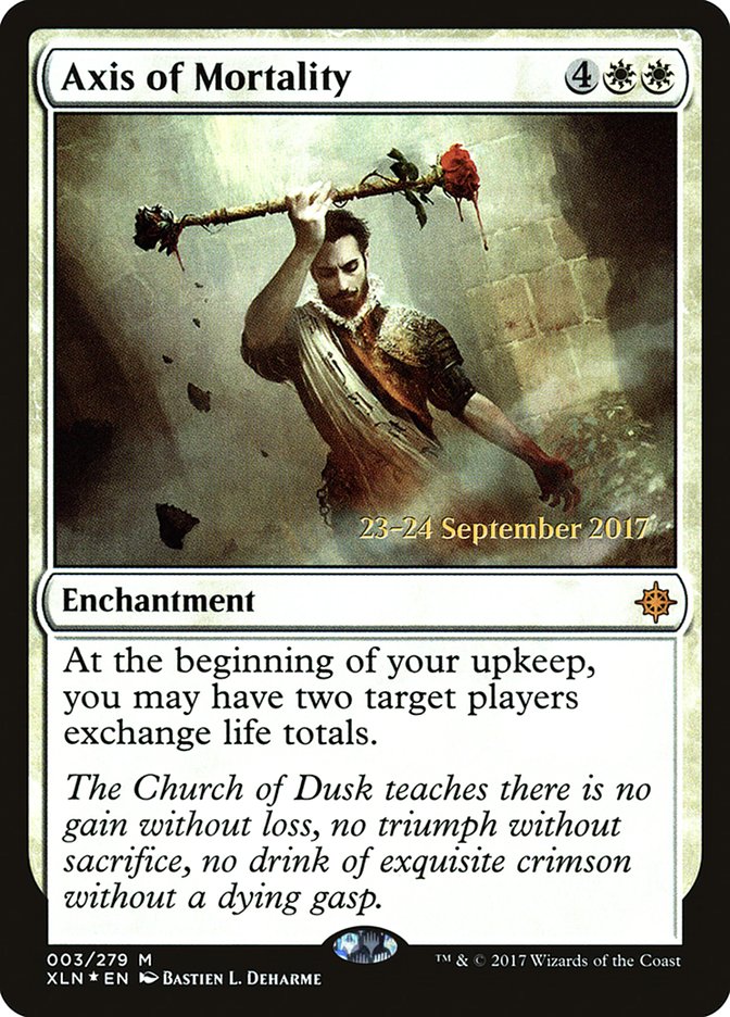 Axis of Mortality [Ixalan Prerelease Promos] | Card Merchant Takapuna