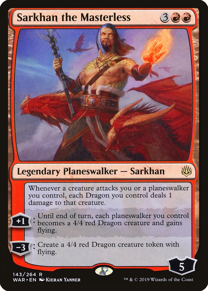 Sarkhan the Masterless [War of the Spark] | Card Merchant Takapuna