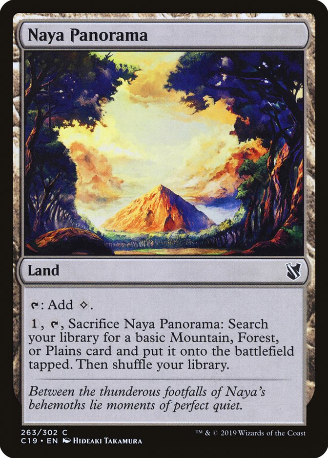 Naya Panorama [Commander 2019] | Card Merchant Takapuna