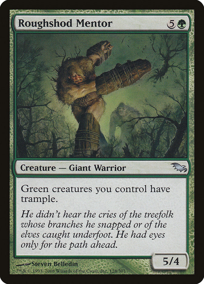Roughshod Mentor [Shadowmoor] | Card Merchant Takapuna