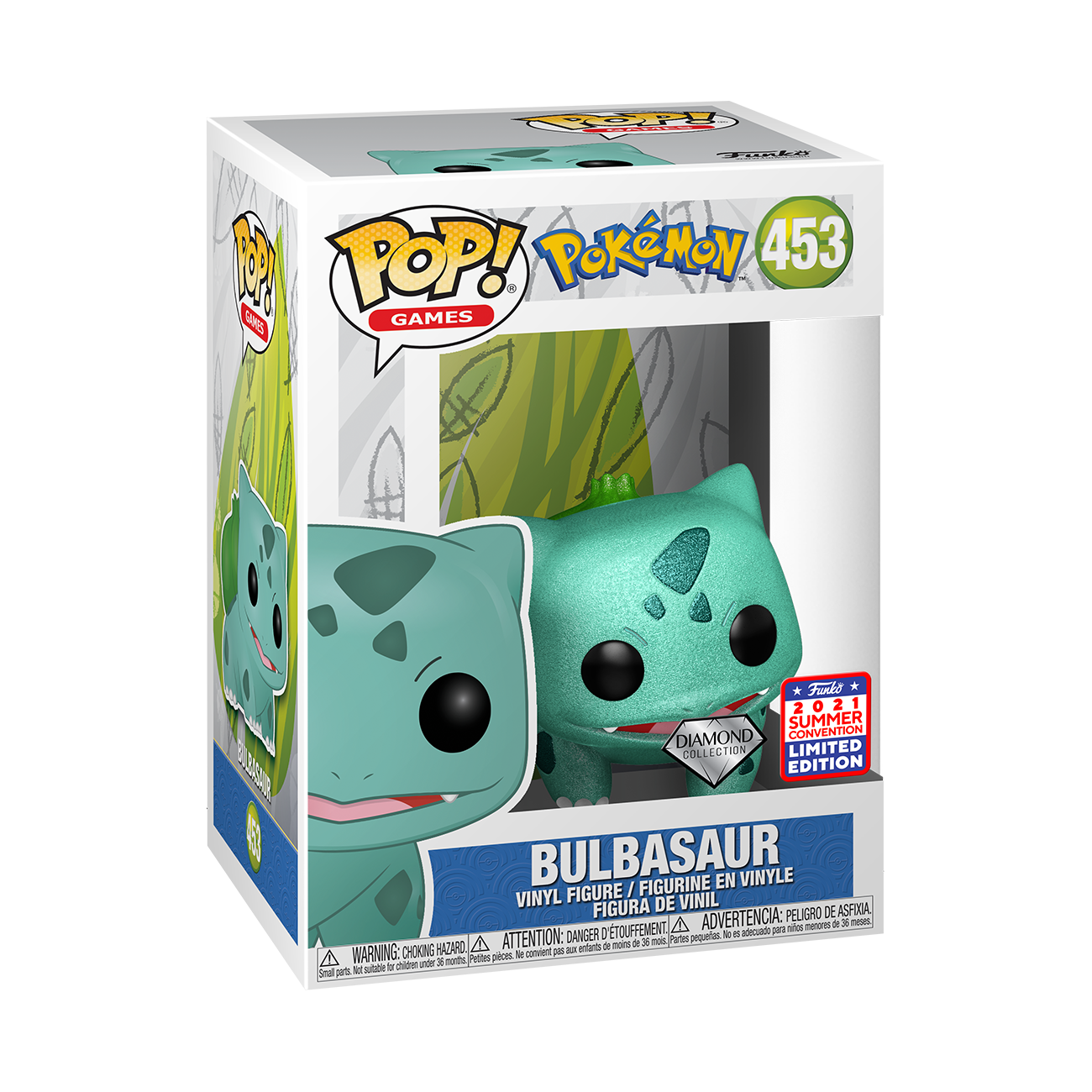 Pokemon - Bulbasaur DGL Funko Pop! 453 | Card Merchant Takapuna